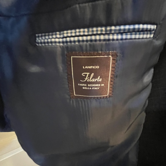 Men’s Paul Betenly Dark Blue Suit - Picture 3 of 10